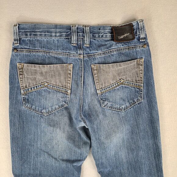 BNY‎ Unlimited Women's Jeans Size 30 (30x31) Blue Denim Mid Rise - Picture 6 of 11